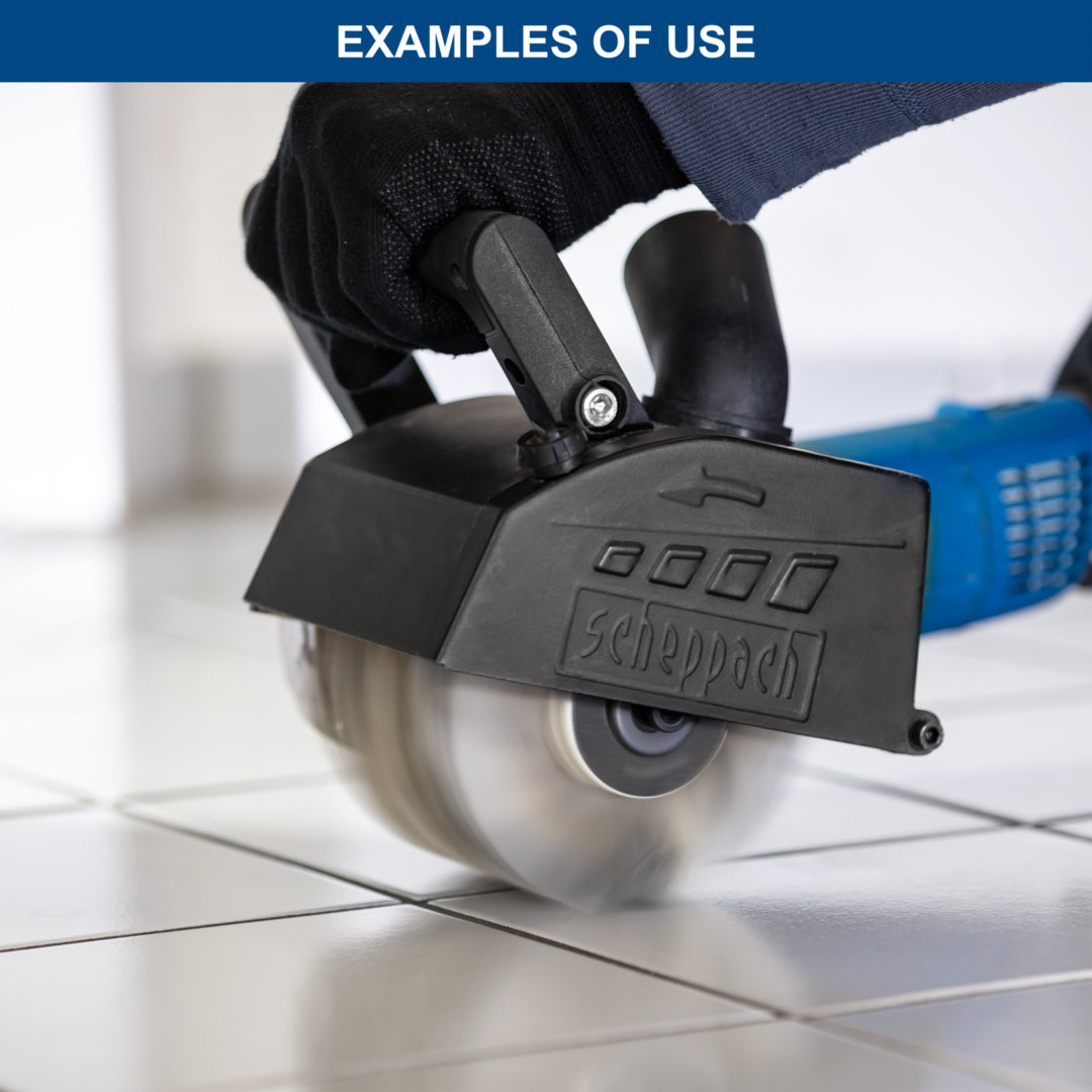 Scheppach MRS1300 Plastic Fibre Brush - Surface Cleaning