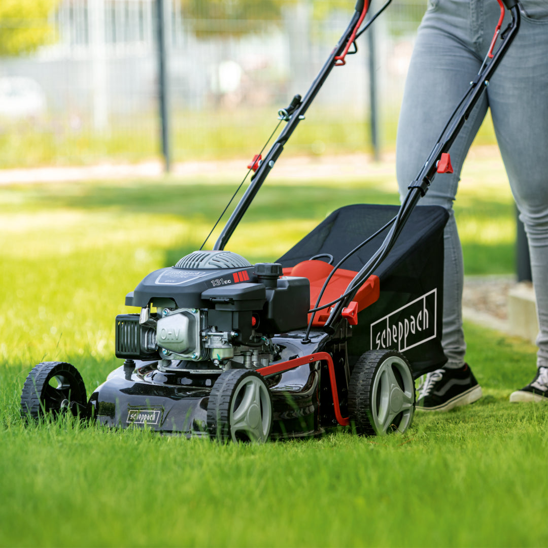 Scheppach MS132-42 Petrol Self-Propelled Lawn Mower 42cm