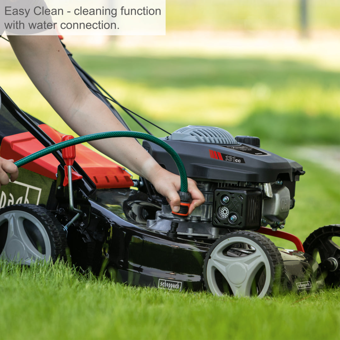 Scheppach MS132-42 Petrol Self-Propelled Lawn Mower 42cm