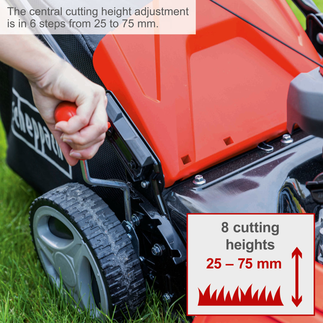 Scheppach MS161-46 Petrol Self-Propelled Lawn Mower 46cm