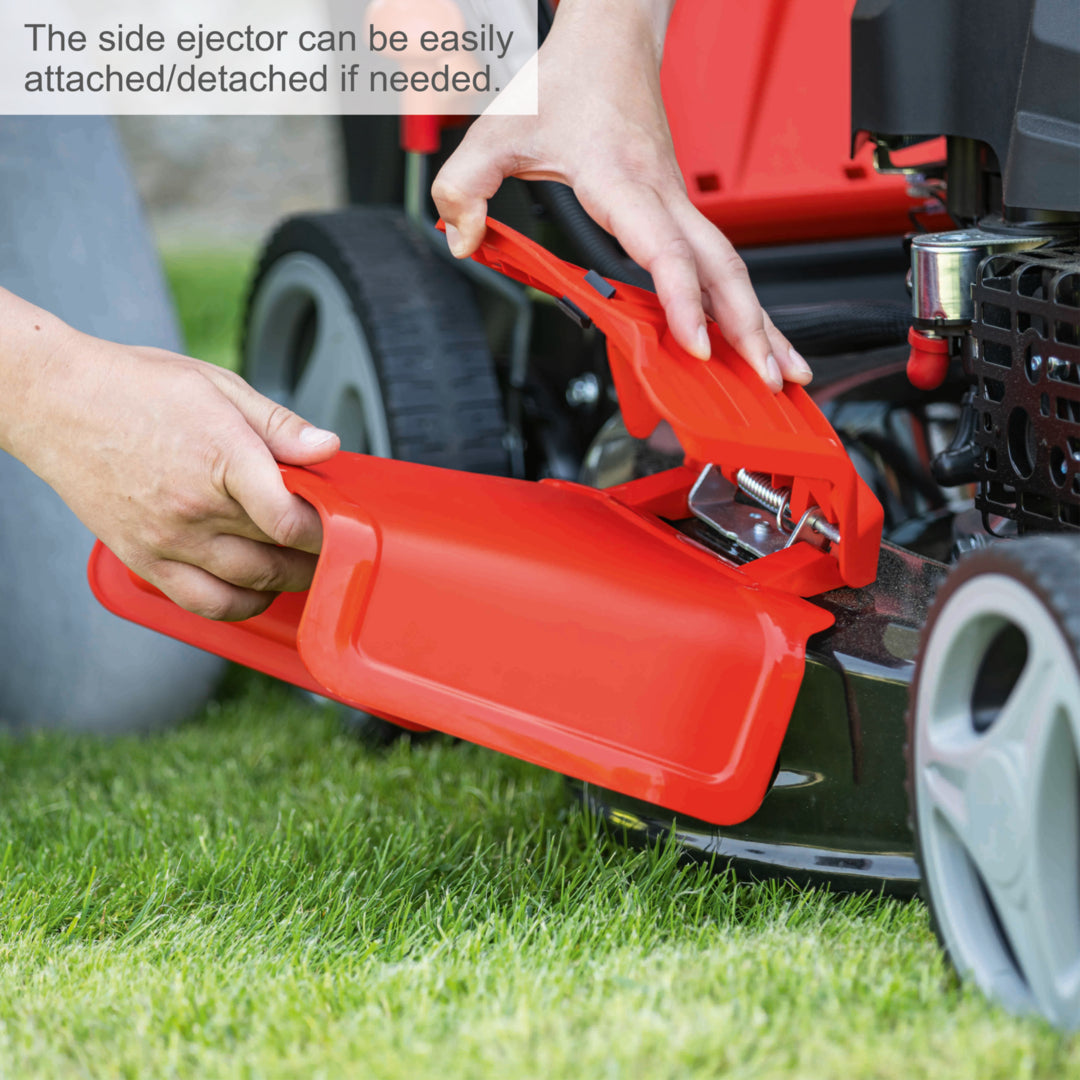 Scheppach MS173-51E Petrol Hybrid-Start Self-Propelled Lawn Mower 51cm
