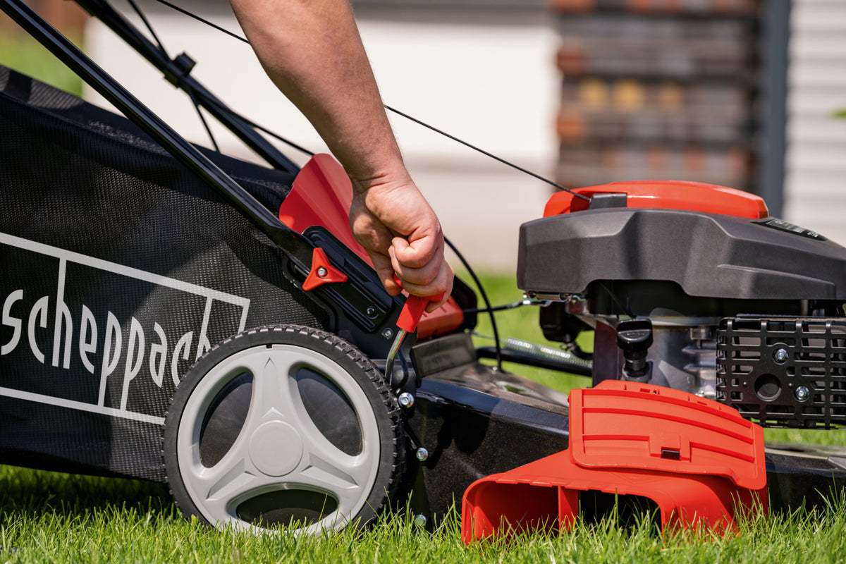 Scheppach MS225-53 Petrol Self-Propelled Lawn Mower 53cm