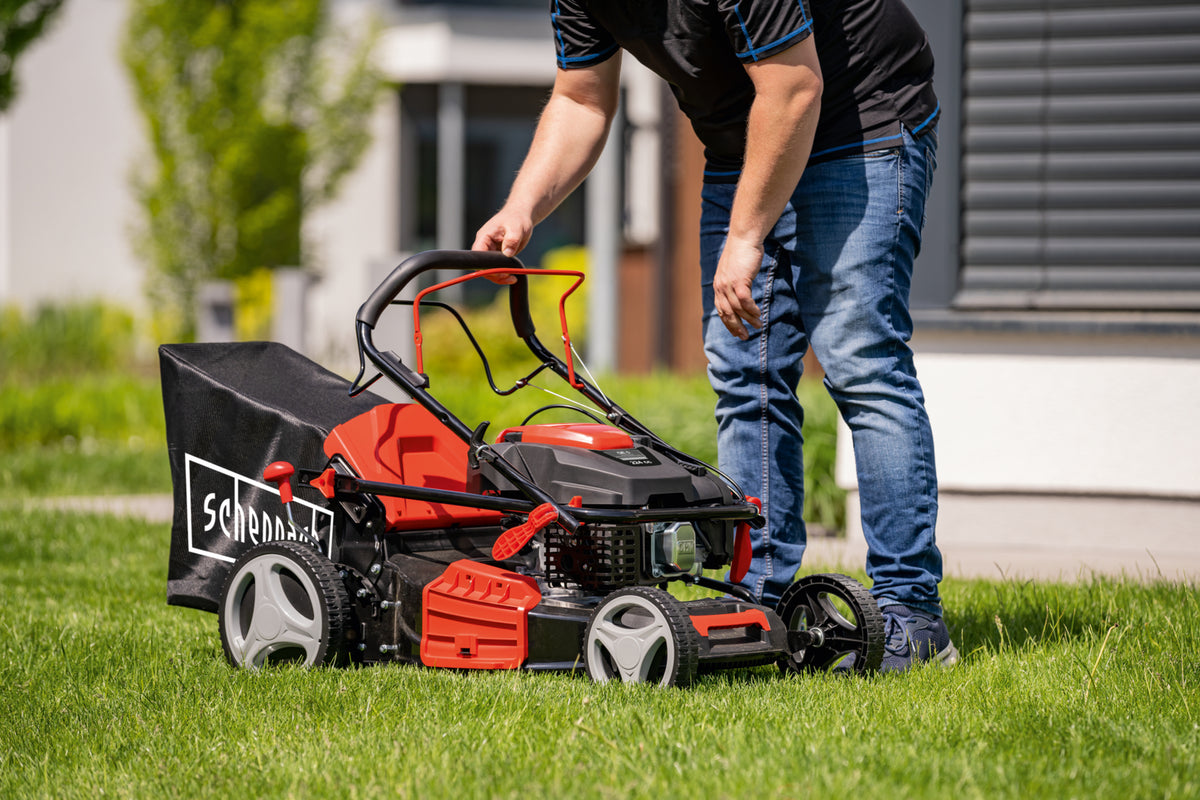 Scheppach MS225-53 Petrol Self-Propelled Lawn Mower 53cm