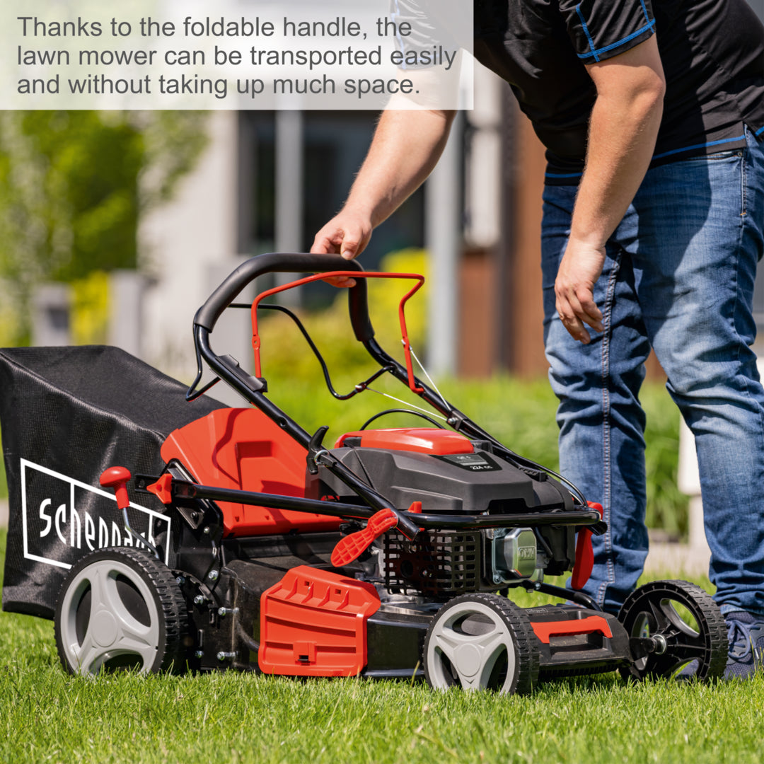 Scheppach MS225-53 Petrol Self-Propelled Lawn Mower 53cm