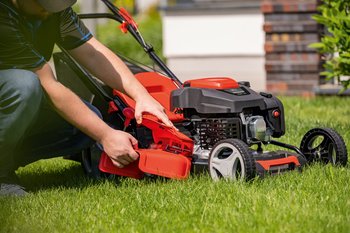 Scheppach MS225-53 Petrol Self-Propelled Lawn Mower 53cm