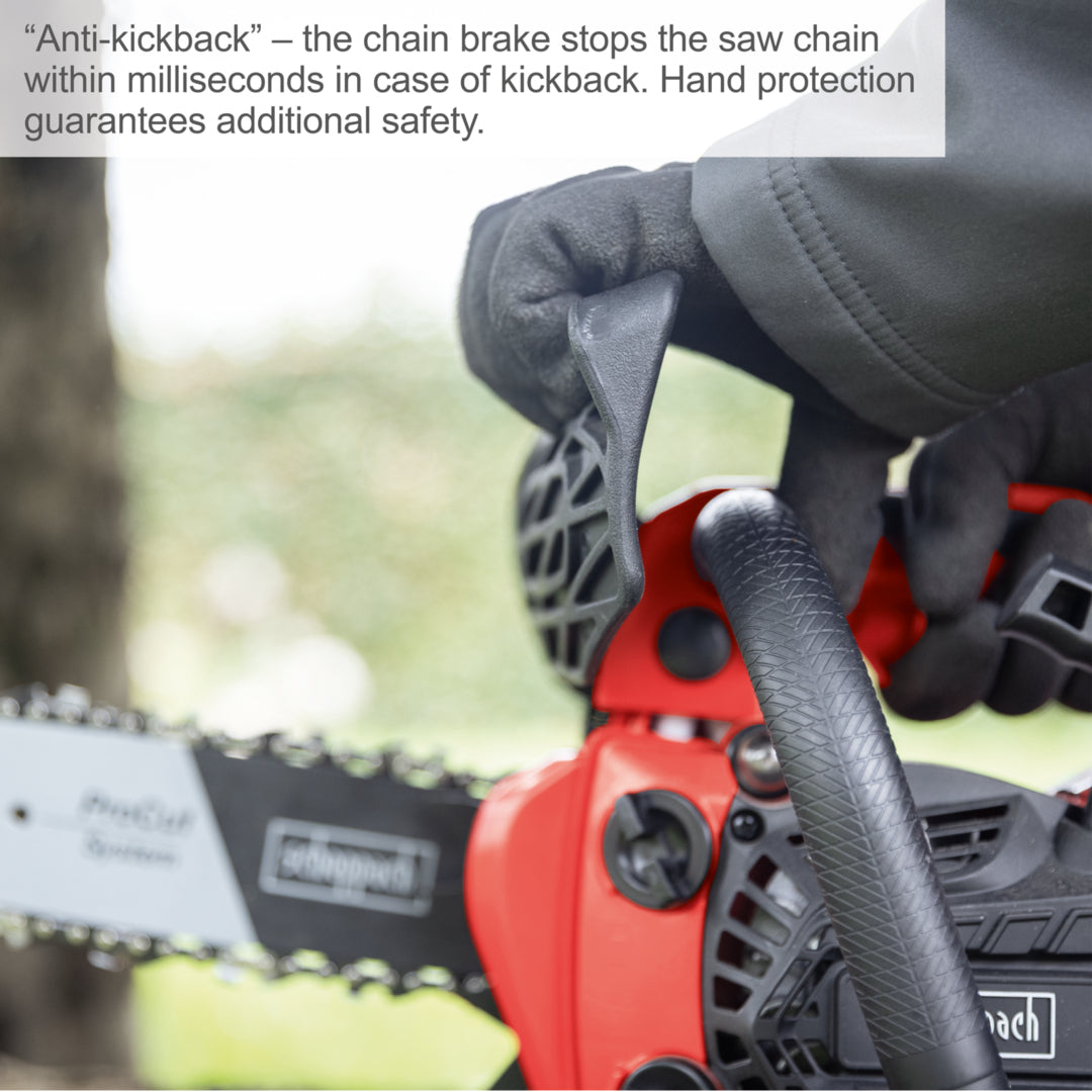 Scheppach PCS26 Petrol Pruning Chainsaw 10"