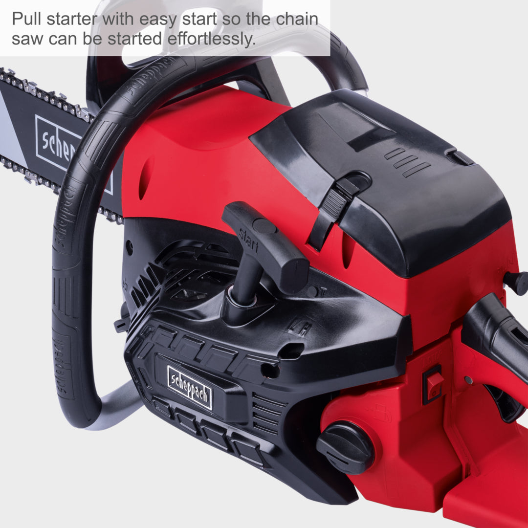 Scheppach PCS56 Petrol Chainsaw 20"