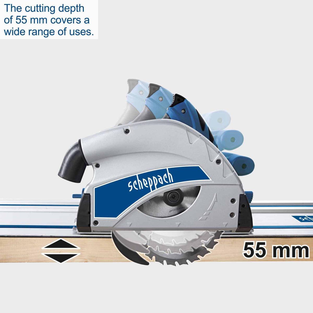 Scheppach PL55 160mm Plunge Saw 1200W