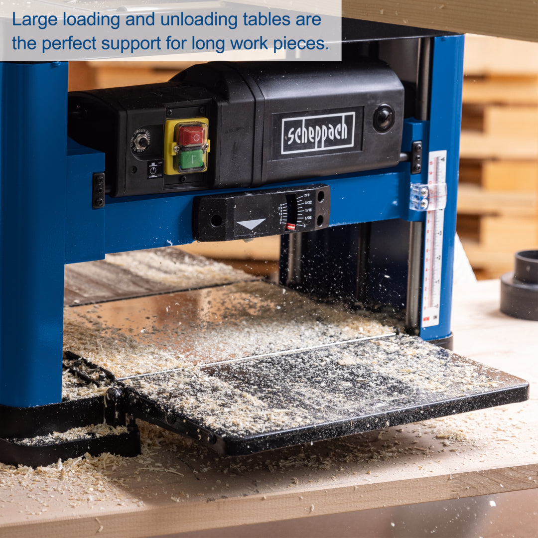 Scheppach PLM1800 Portable Thickness Planer 1500W