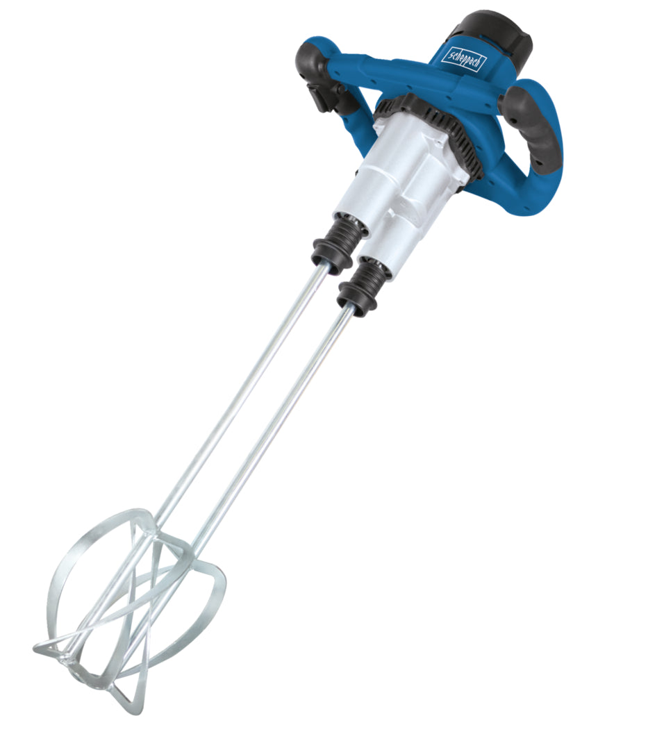Scheppach PM1800D Paint & Mortar Dual Stirrer Mixer 1800W