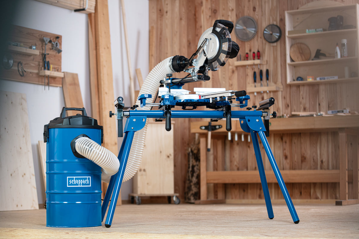 Scheppach UMF1600 Universal Mitre Saw Stand - 200kg Load Capacity