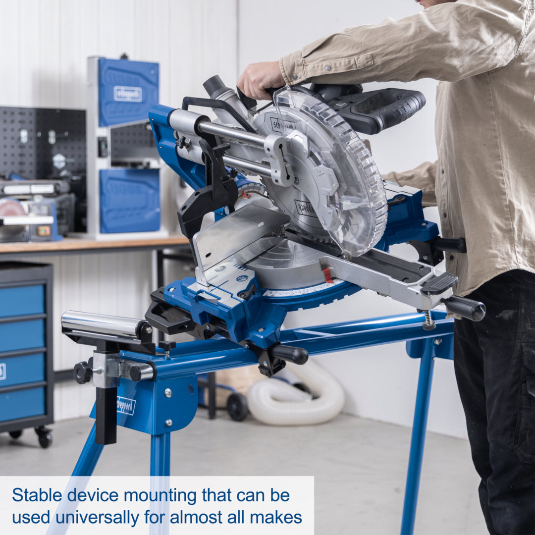 Scheppach UMF2000 Universal Mitre Saw Stand - 250kg Load Capacity