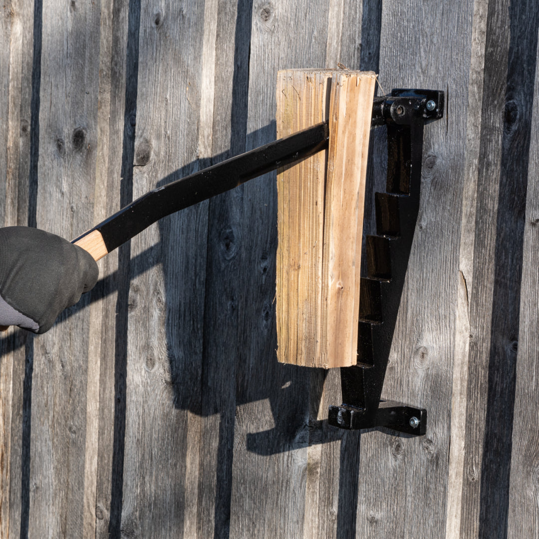 Scheppach Wall-Mounted Kindling Splitter 34cm - Cast Iron