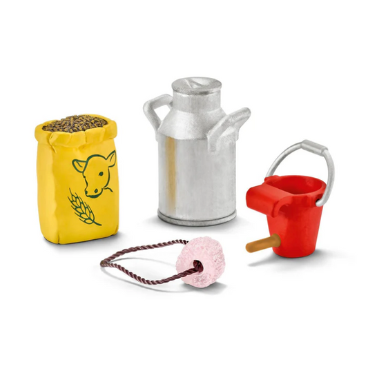 Schleich Feed for Cow and Calf 1:24 Scale 42291