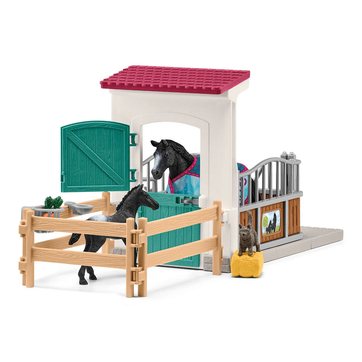 Schleich Horse Box With Mare & Foal 42611