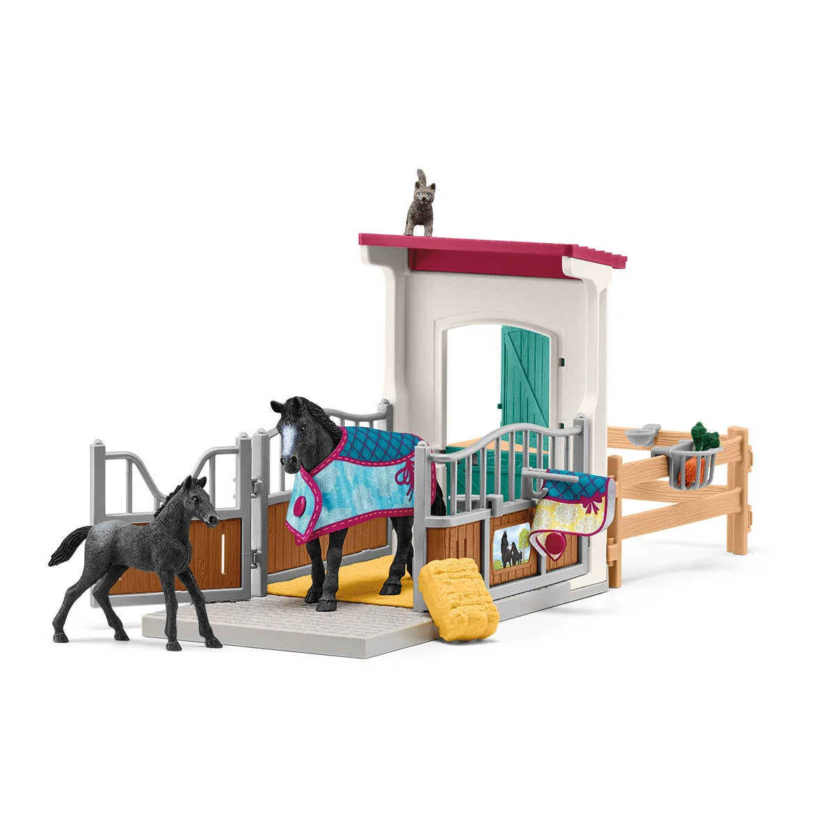 Schleich Horse Box With Mare & Foal 42611