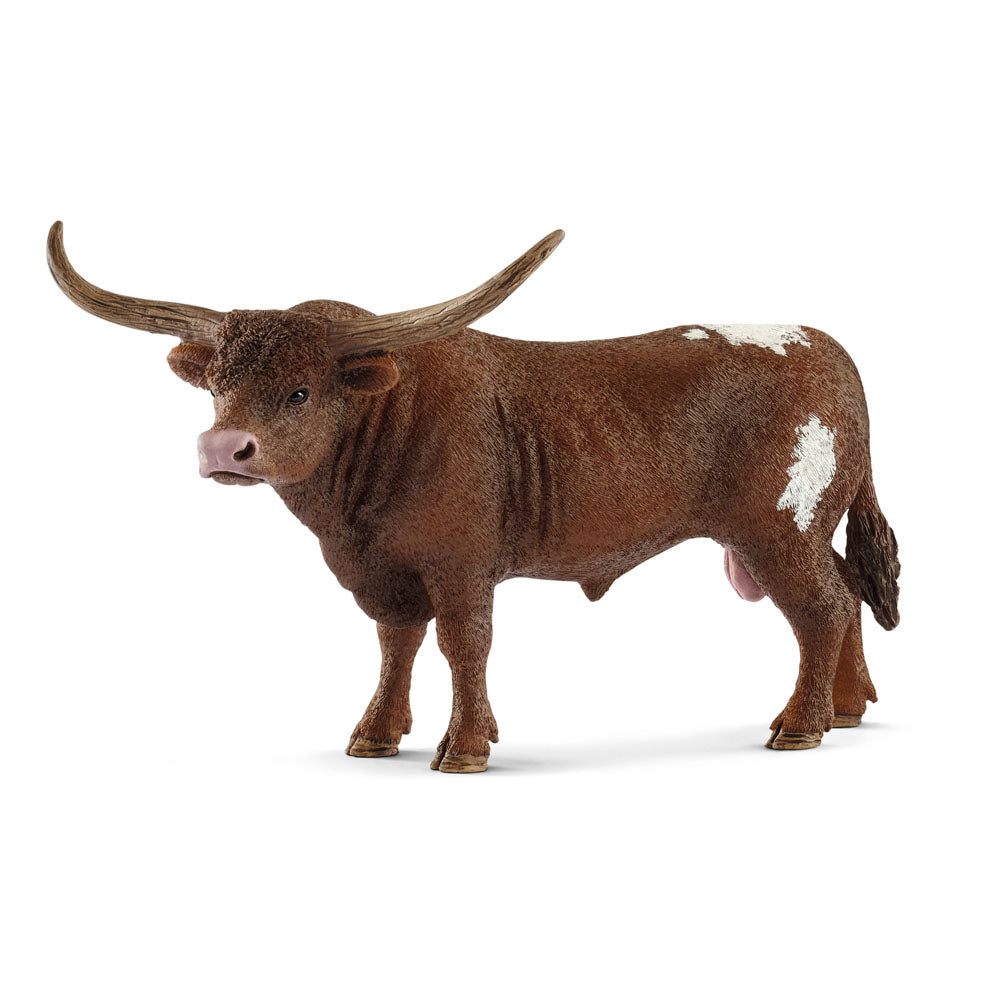 Schleich Texas Longhorn Bull Figure 13866