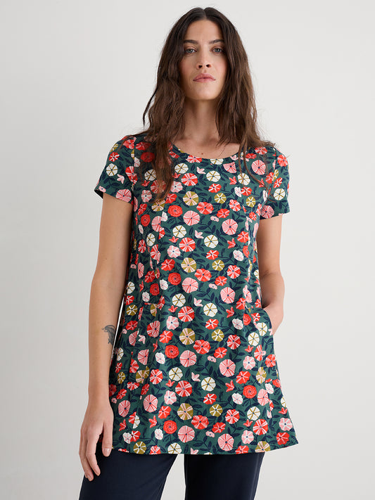 Seasalt Screenprint Jersey A-Line Tunic