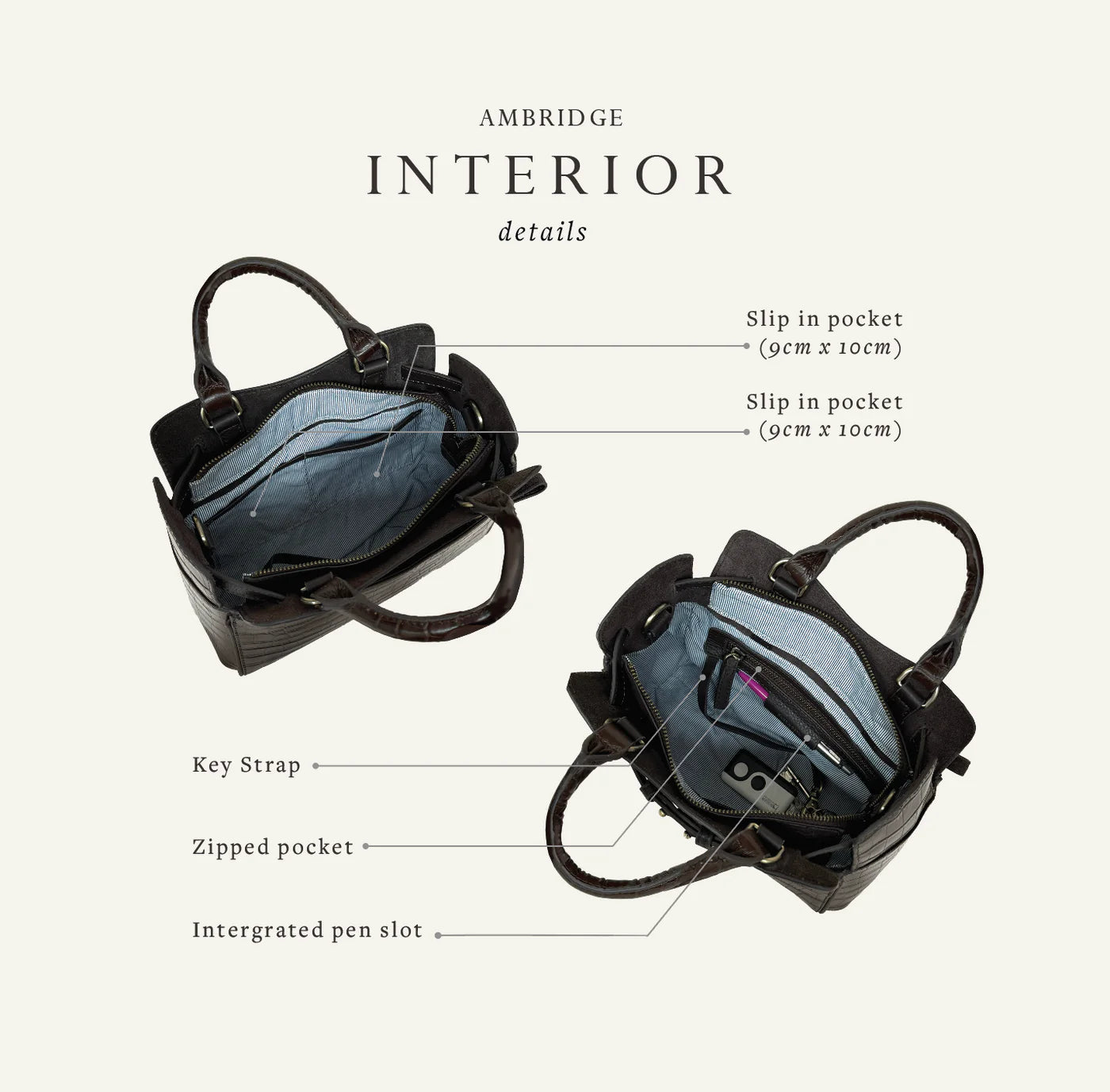 Barkworth Reeve Ambridge Handheld Bag