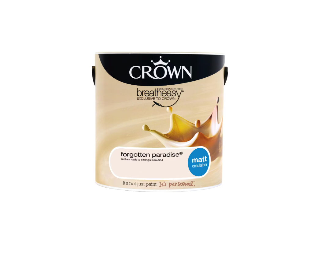 Crown Paints Matt Breatheasy Coloured Emulsion 2.5kg