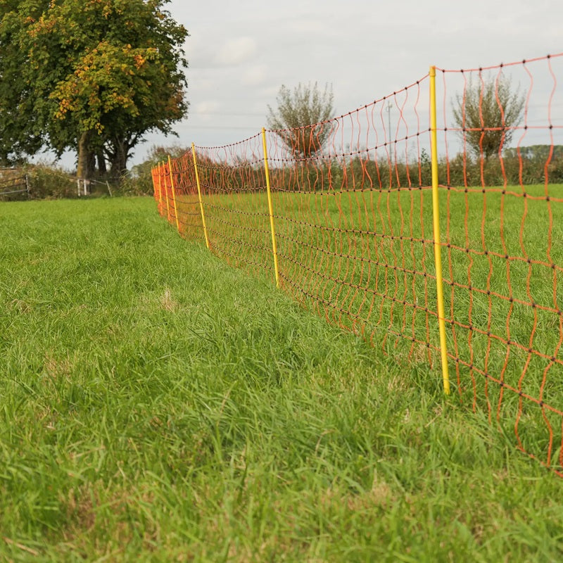 Gallagher Orange Sheep Netting (90cm x 50m) – Portable Electric Fence