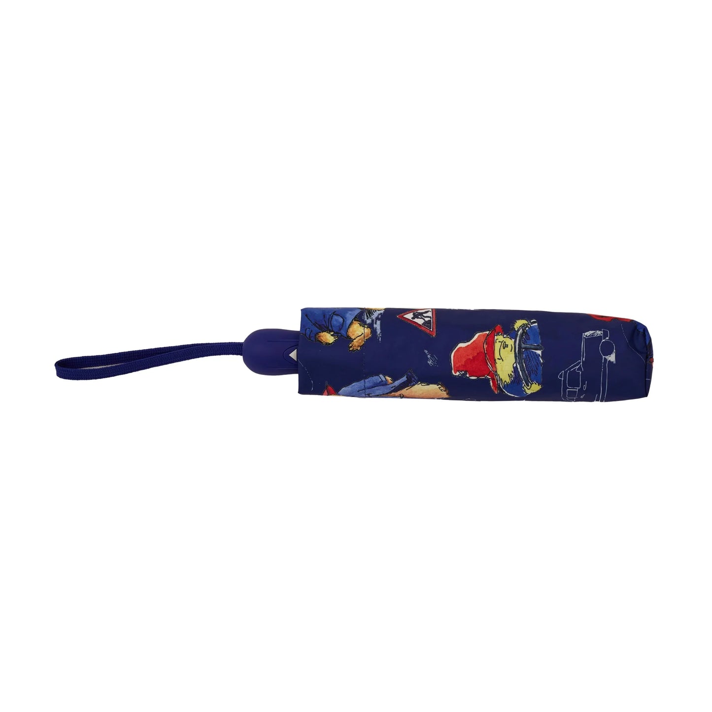 Signare Blue Paddington Bear Folding Umbrella