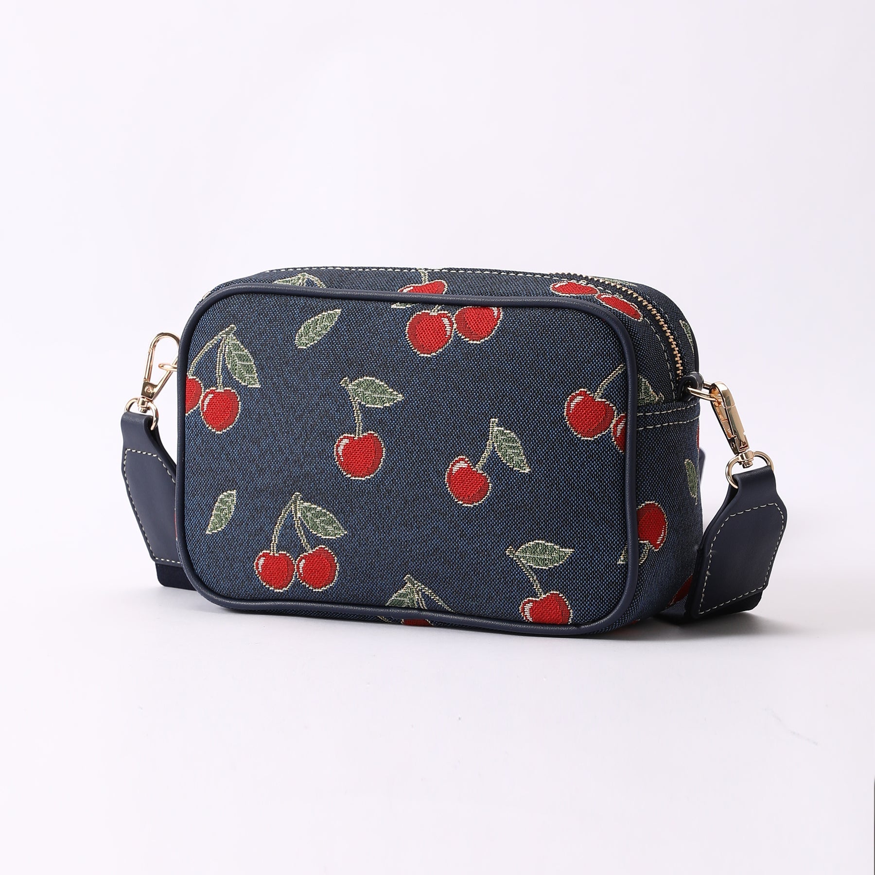 Signare Camera Crossbody Bag Cherry