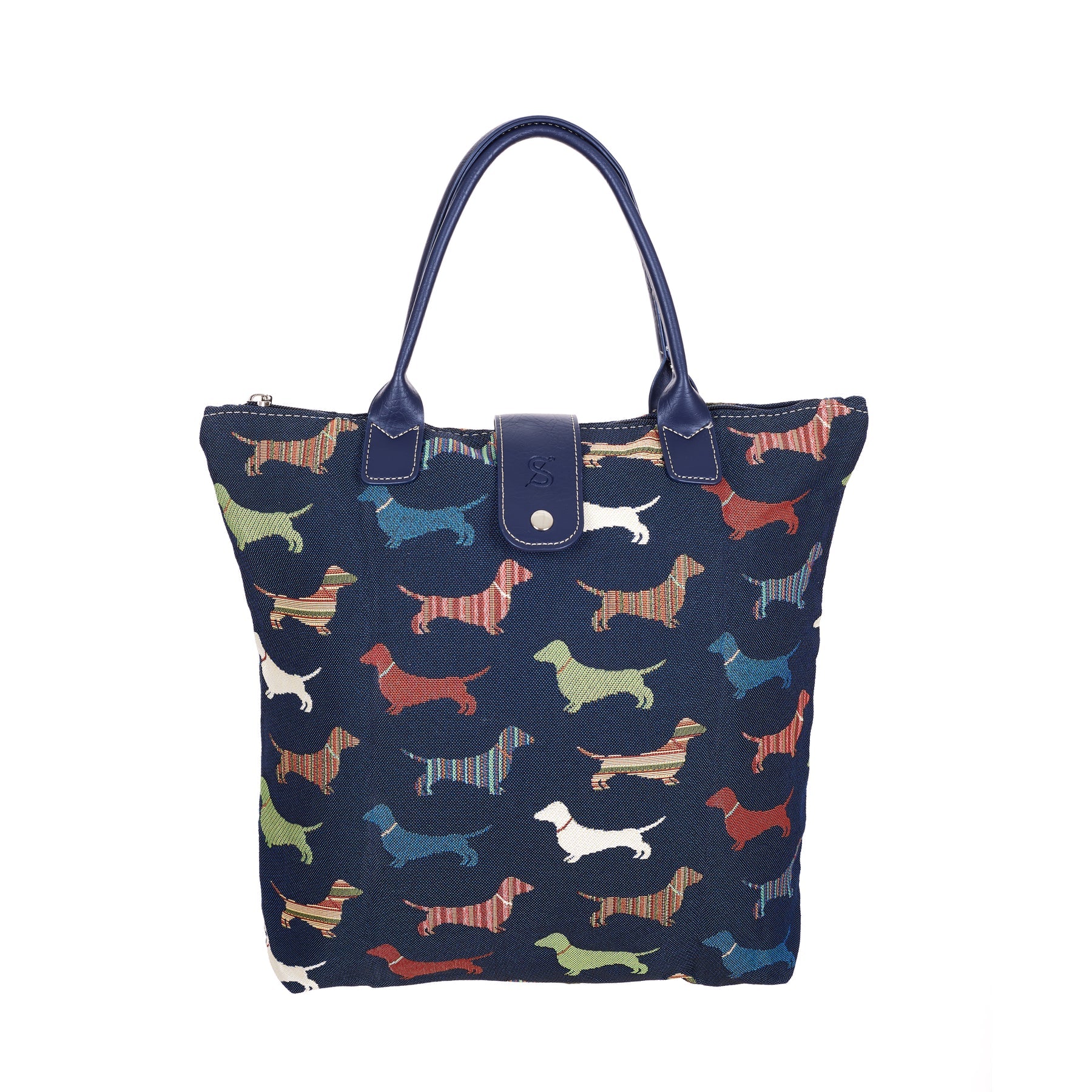 Signare Dachshund Folding Bag
