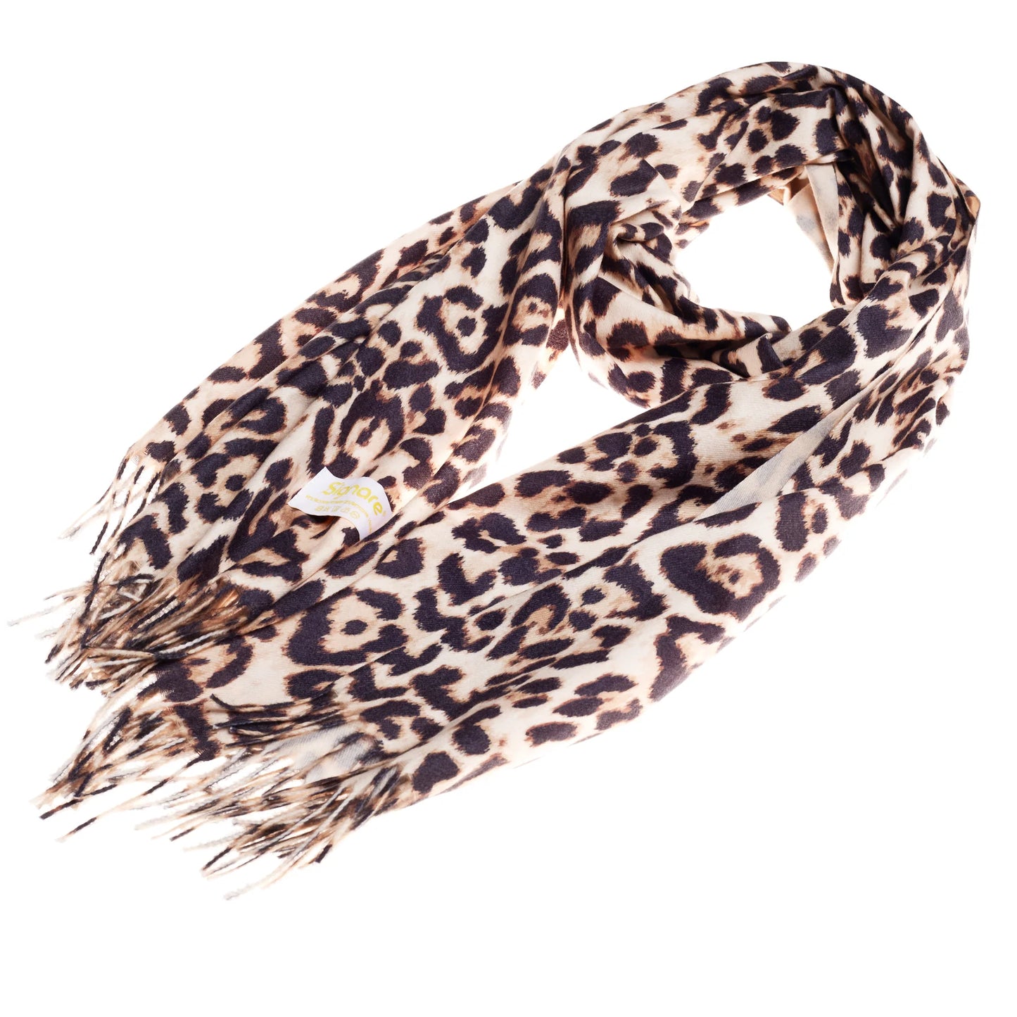 Signare Leopard Print Pashmina