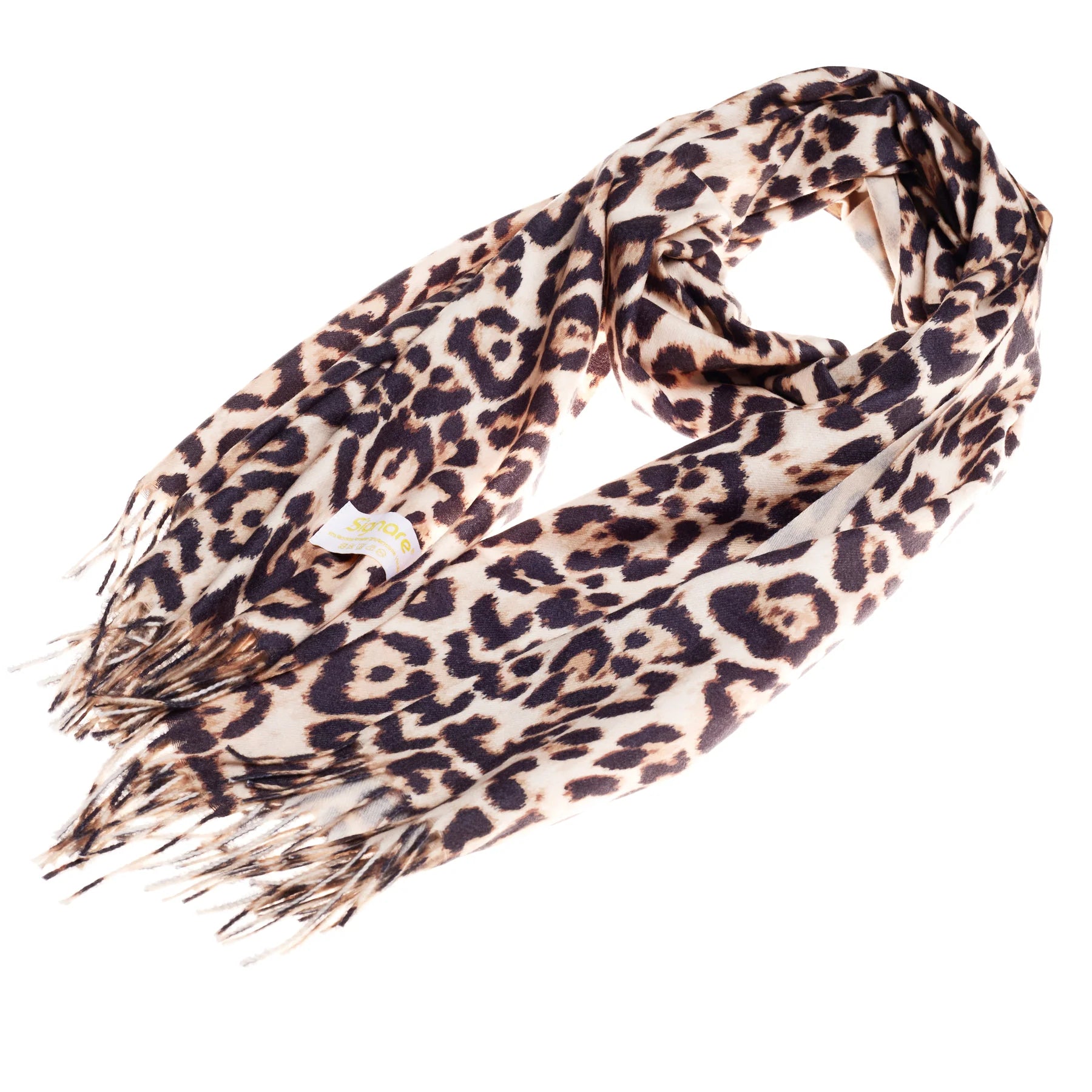 Signare Leopard Print Pashmina