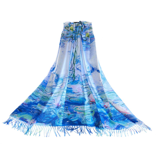 Signare Monet Waterlily Pashmina