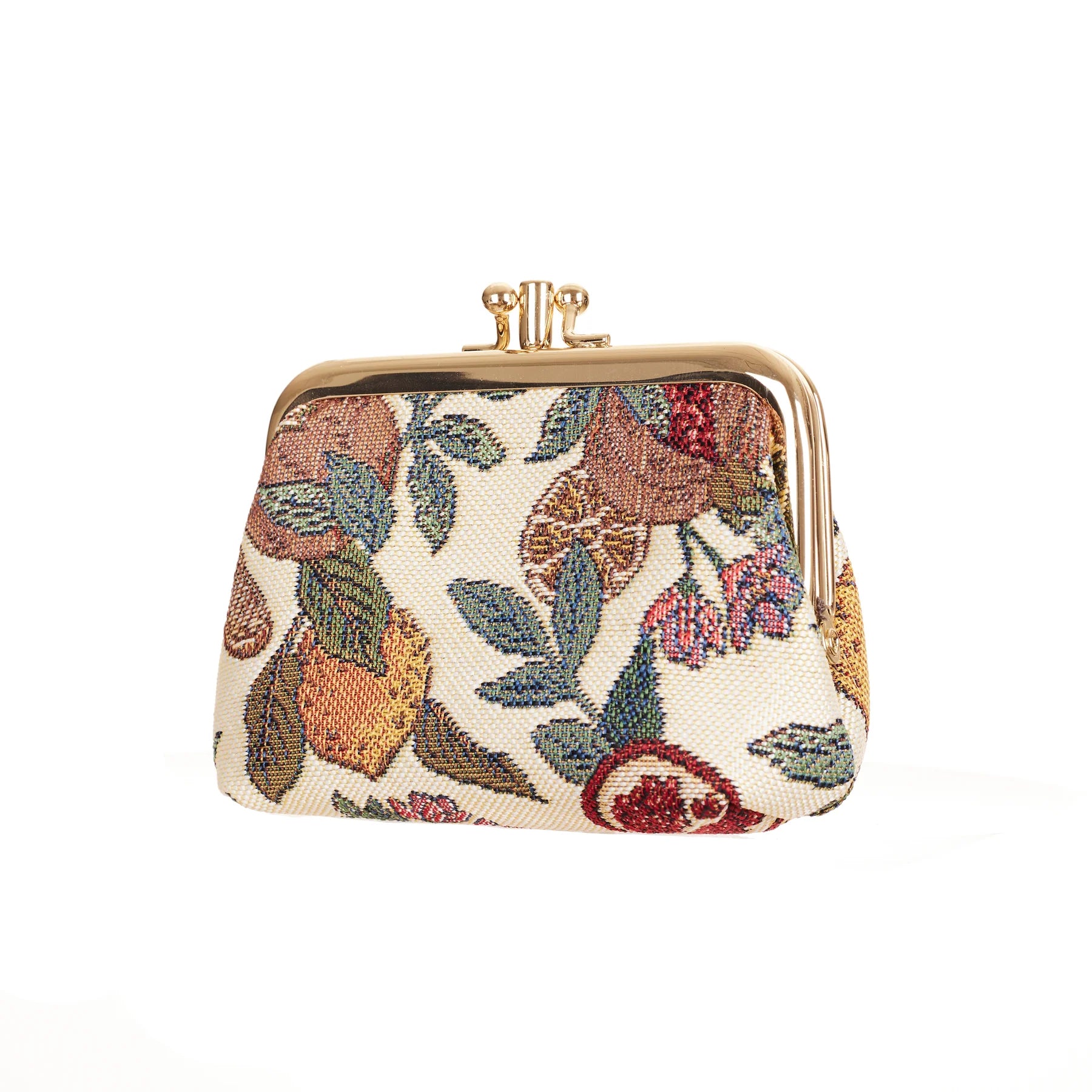 Signare Pomegranate & Lemon Frame Purse
