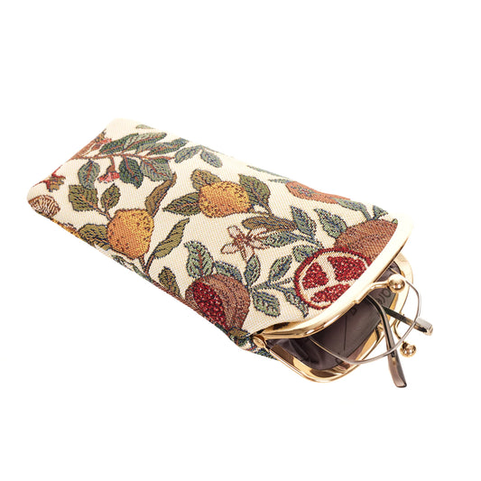 Signare Pomegranate & Lemon Glasses Pouch