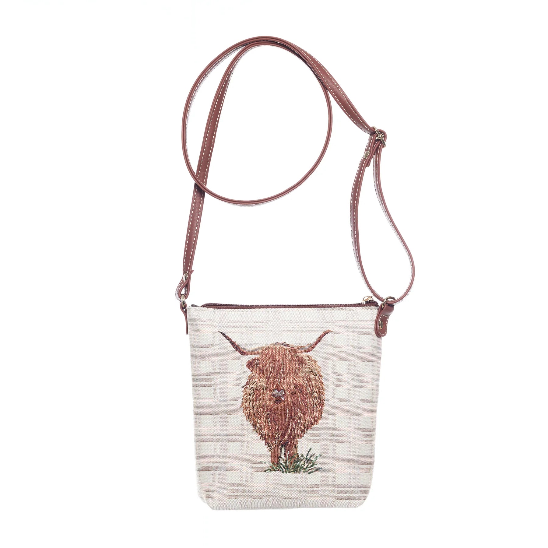 Signare Sling Bag Highland Cow