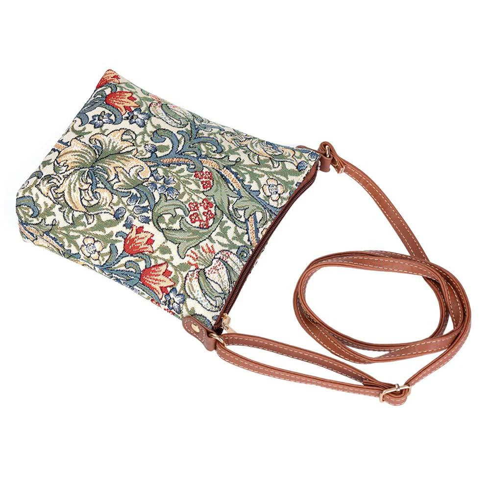 Signare Sling Bag William Morris Golden Lily
