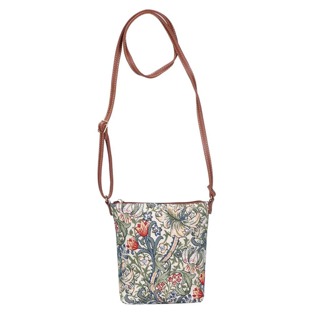 Signare Sling Bag William Morris Golden Lily