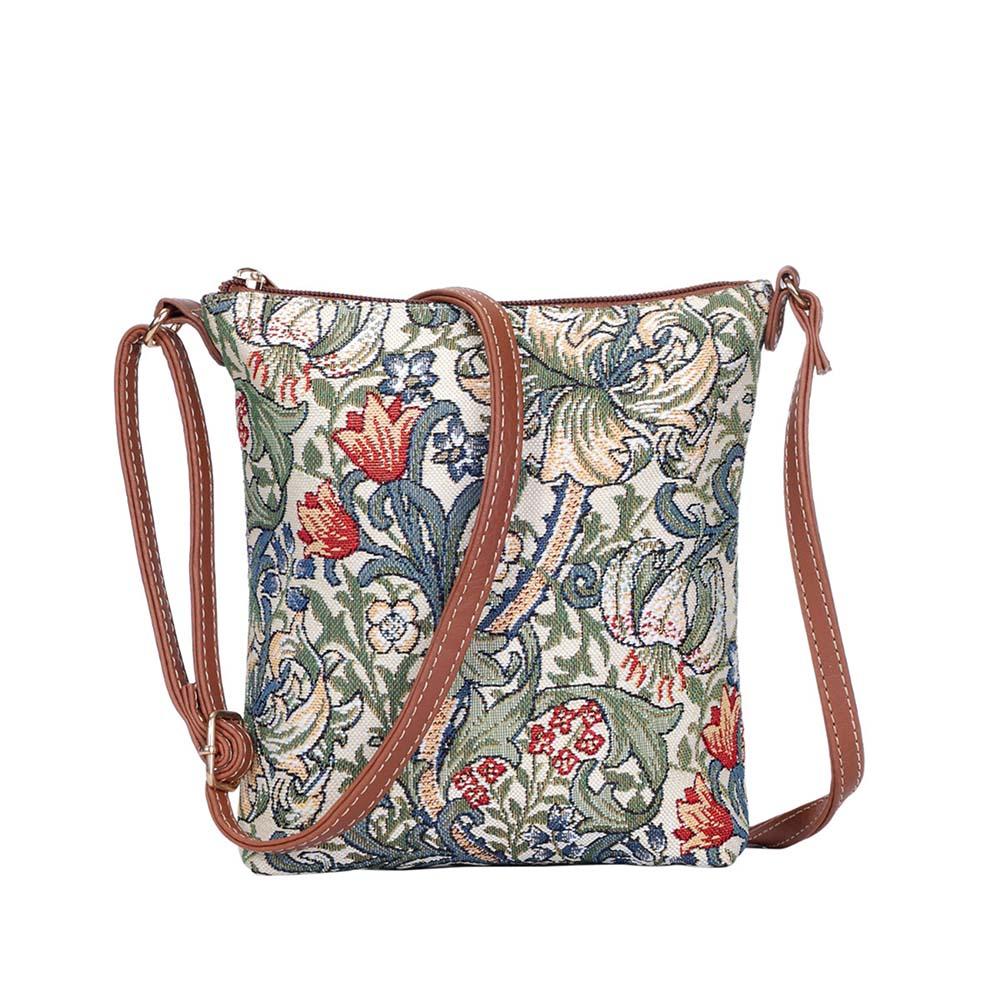 Signare Sling Bag William Morris Golden Lily