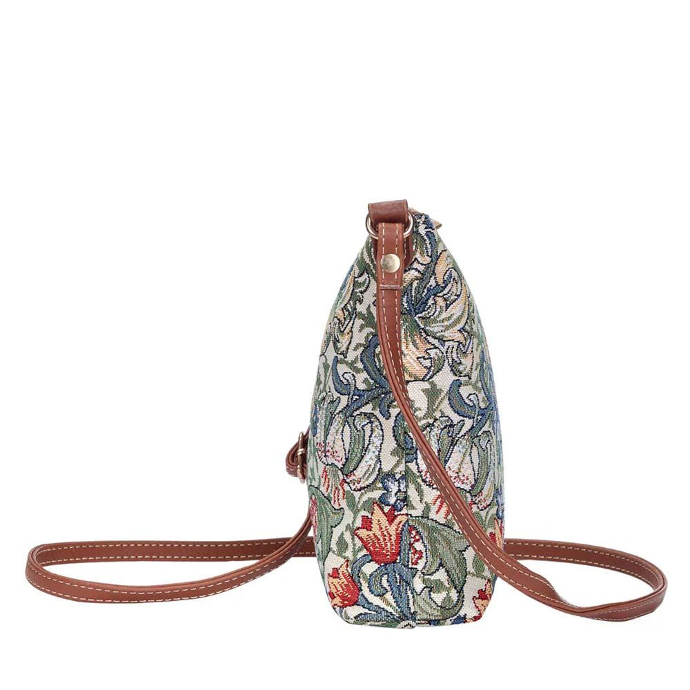 Signare Sling Bag William Morris Golden Lily