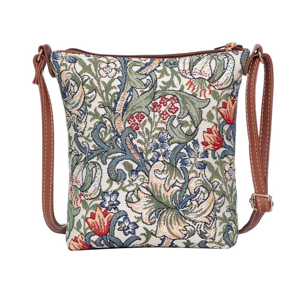 Signare Sling Bag William Morris Golden Lily