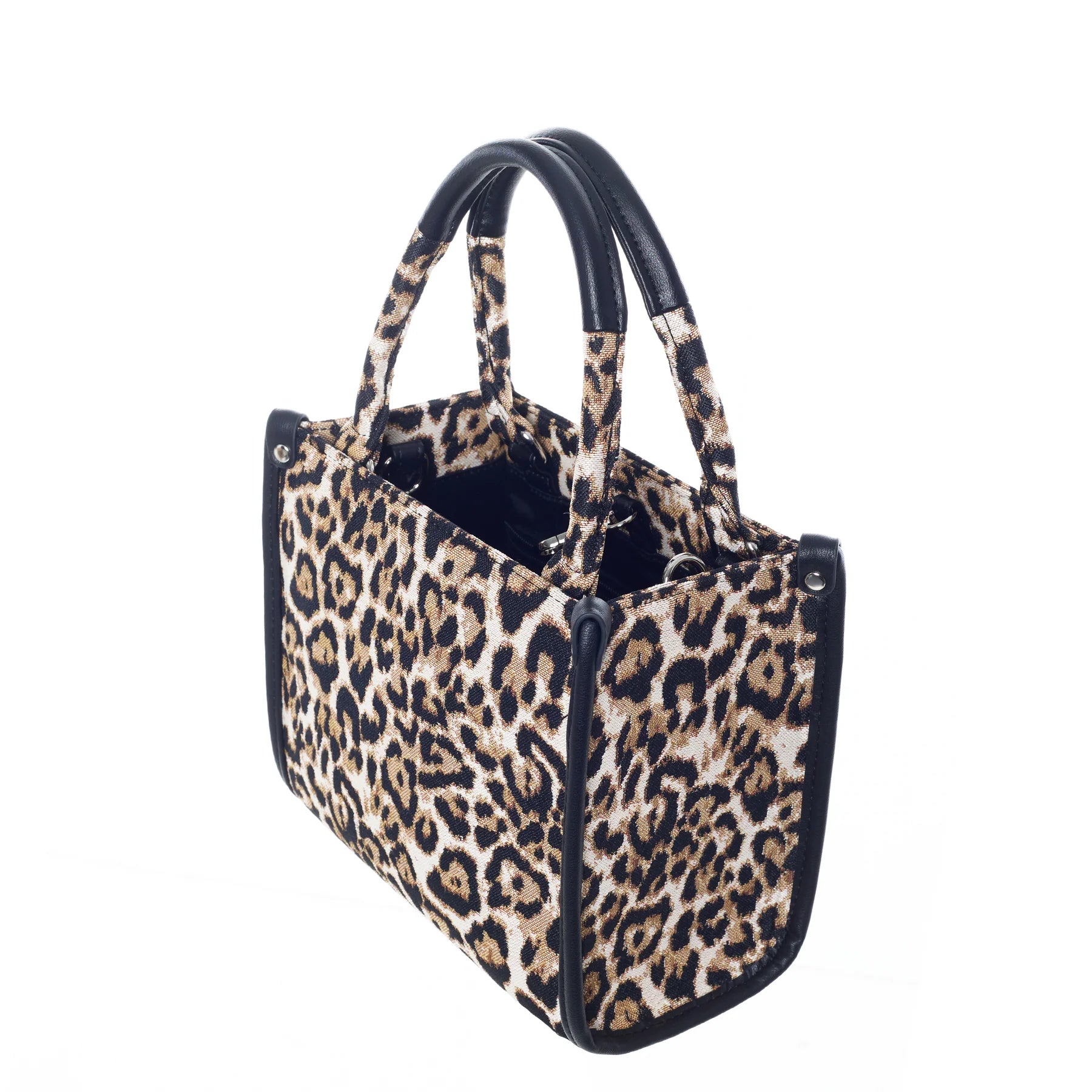 Signare Small Leopard Print City Bag