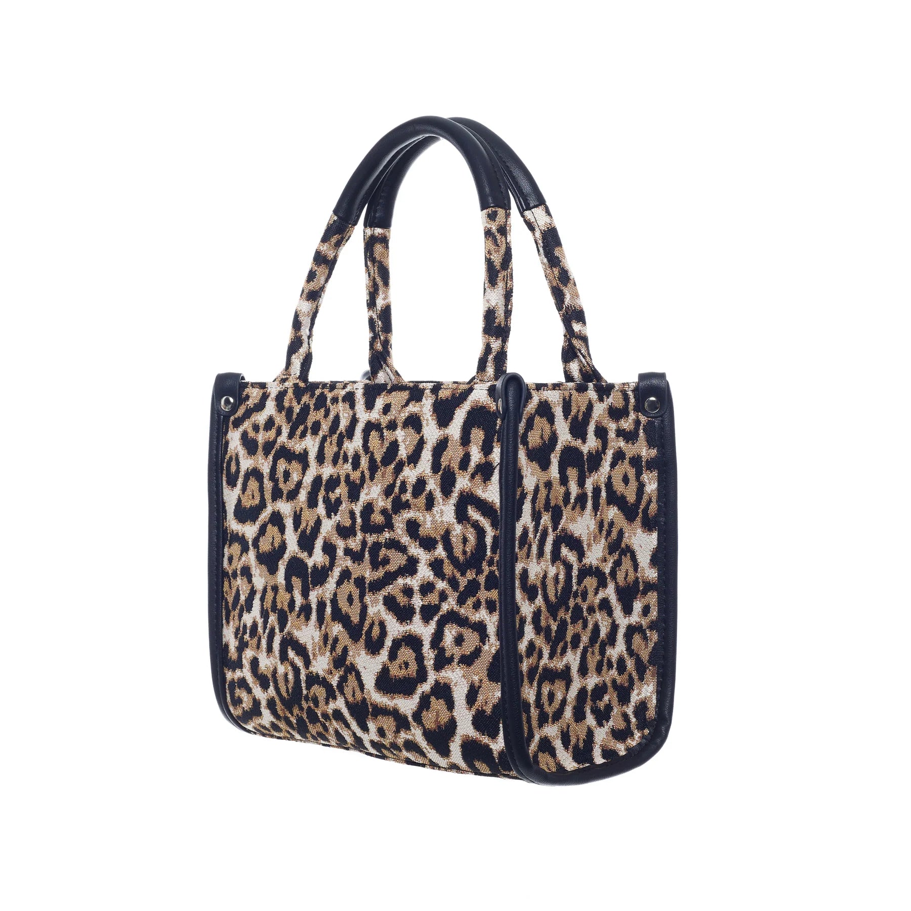 Signare Small Leopard Print City Bag