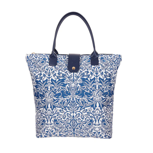 Signare William Morris Brother Rabbit Folding Bag