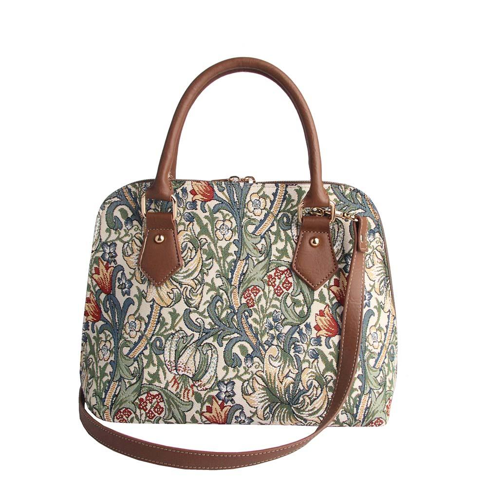 Signare William Morris Golden Lily Convertible Bag
