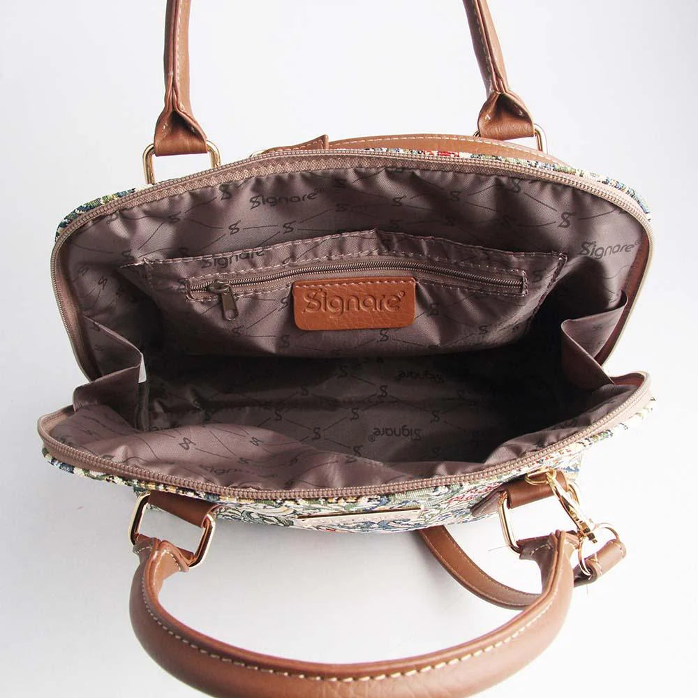 Signare William Morris Golden Lily Convertible Bag