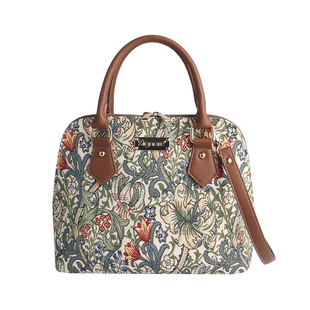 Signare William Morris Golden Lily Convertible Bag