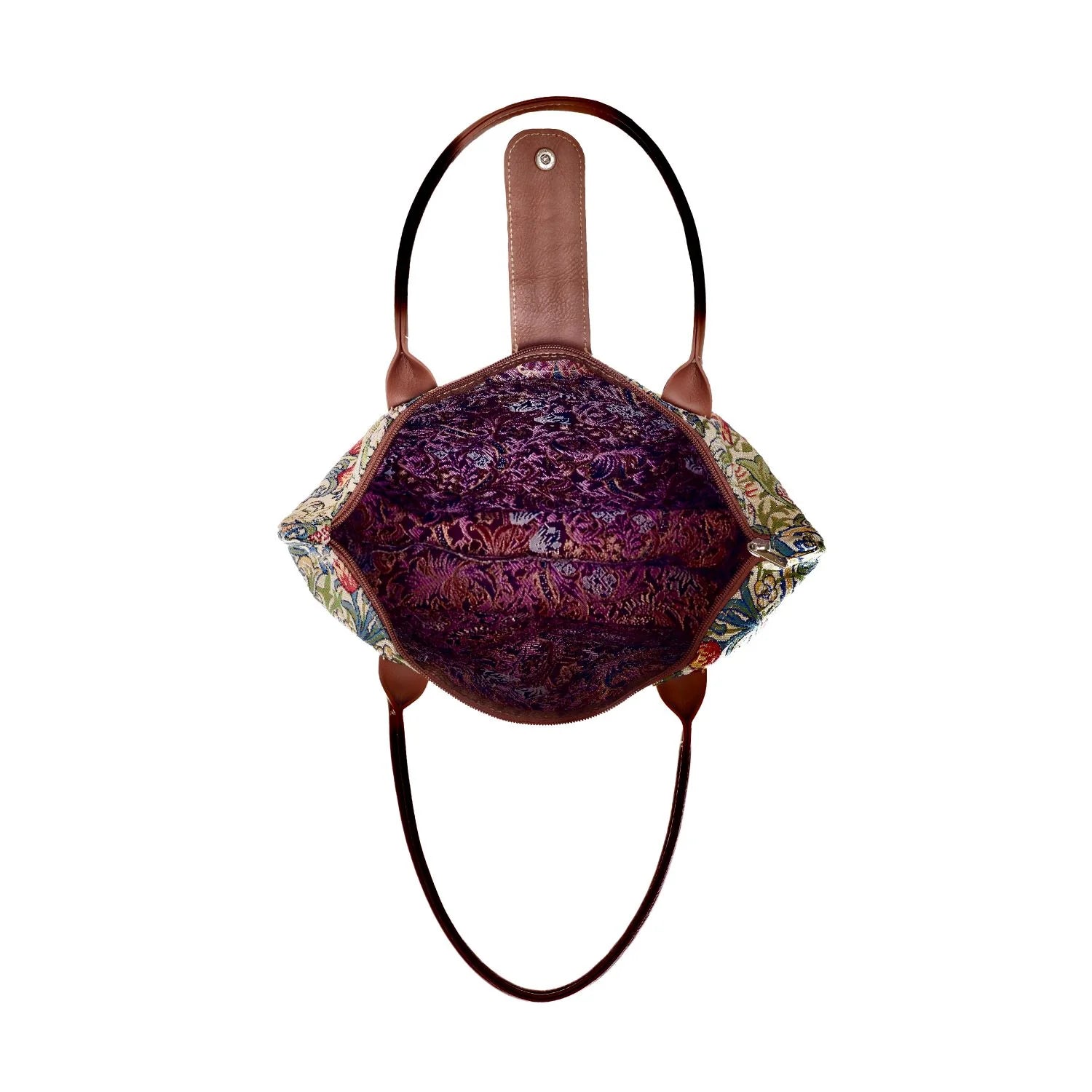 Signare William Morris Golden Lily Folding Bag