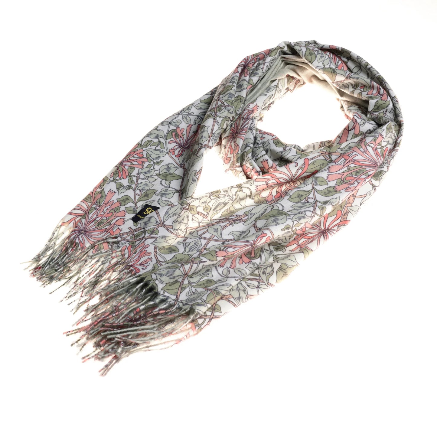 Signare William Morris Honeysuckle Pashmina