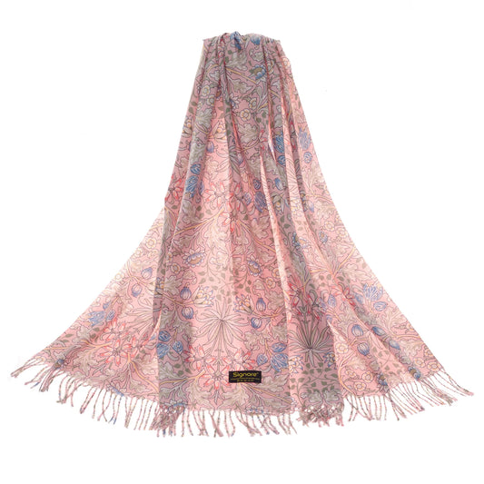 Signare William Morris Hyacinth Pashmina