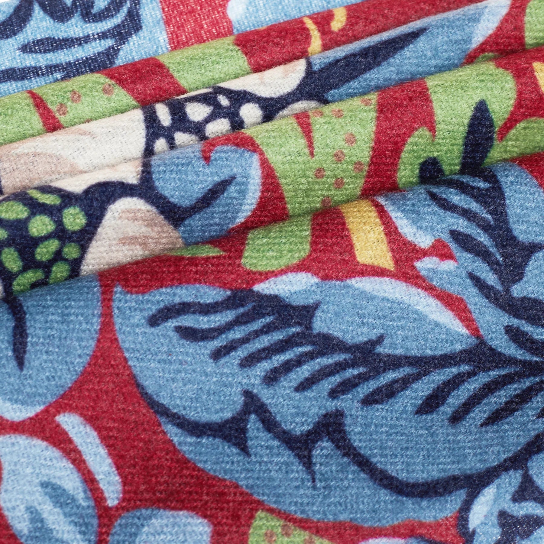 Signare William Morris Strawberry Thief Red Pashmina