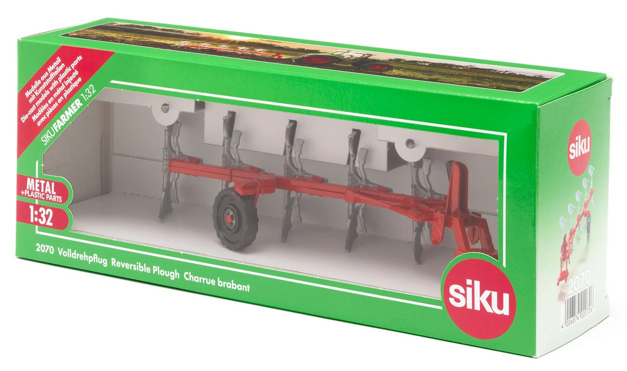 Siku Reversible Plough Diecast Model 2070